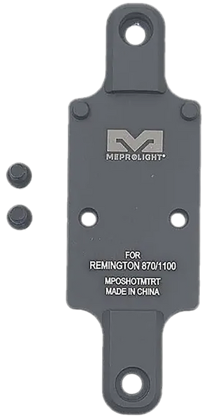 Meprolight USA 901141043 Optics Plate Shotgun Matte Black Aluminum Remington 870 RMR Footprint Mount