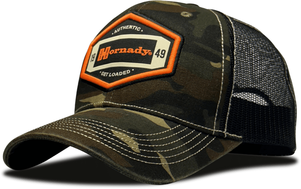 Hornady Gear 32830 Trucker  Camo Hornady Patch