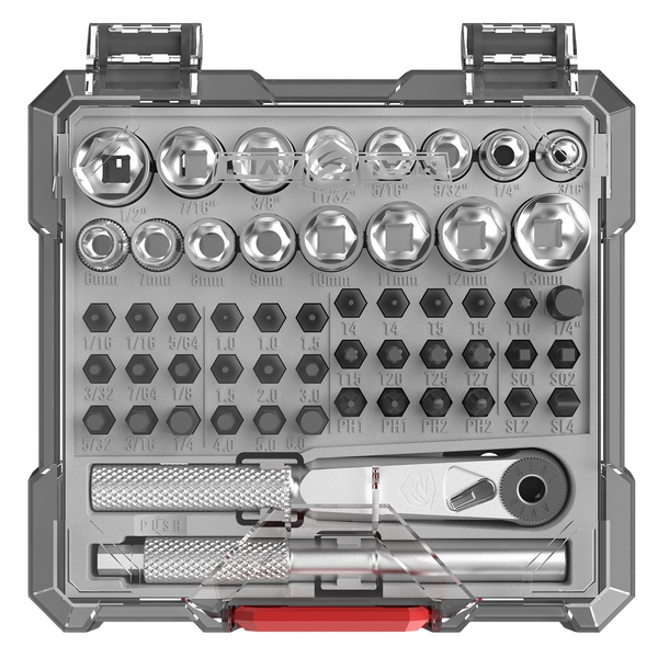 Real Avid X3 Driver 52-piece - Socket & Gunsmithing Bit Set