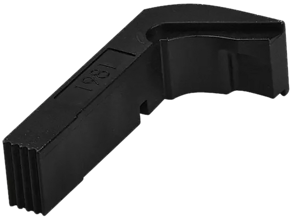 Glock 50955 Magazine Catch Extended 9mm/40S&W/357Sig/45ACP Glock 17T/17L/17/19/22/22P/23 Black