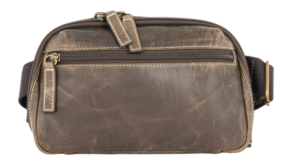 GTM GTM-CZY/117 BROWN WAITSPACK CROSSBODY-BUFF