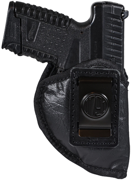 1791 Gunleather ECOSC2BLKR EcoCarry Sub-Compact IWB Medium Black Right Hand