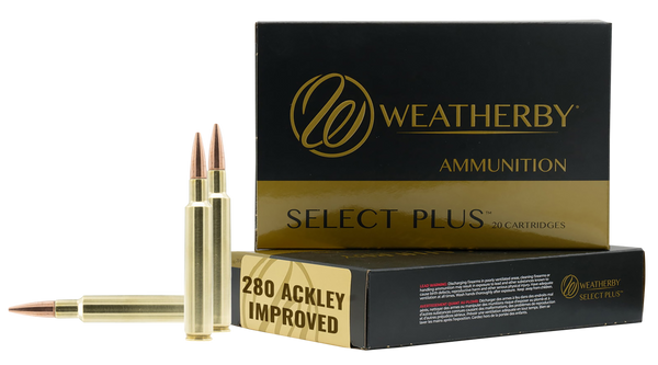 Weatherby Ammo 280 Ack Imp - 150gr Scirocco 20rd 10bx/case!