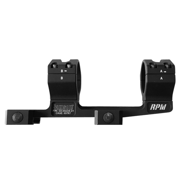 Samson 030023401 RPM Scope Mount/Ring Combo Matte Black 30mm