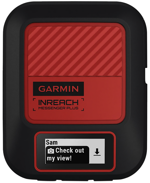 Garmin 0100288700 inReach Messenger Plus Communication/SOS/Maps Satellite Coverage Black