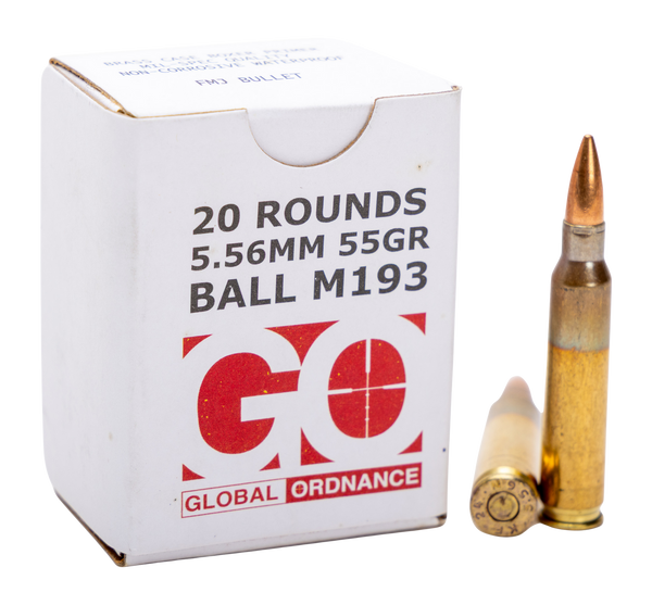 GO 850003223346        556X45 M193 55gr FMJ  20/50