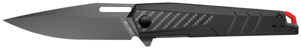 Real Avid Rav-5 Knife Assisted - Folding 3.4" Bld Black Alum.