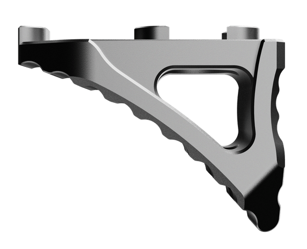 Rise Armament RA030GPHT Micro Hand Stop  Skeletonized Graphite Aluminum for M-LOK Handgaurd