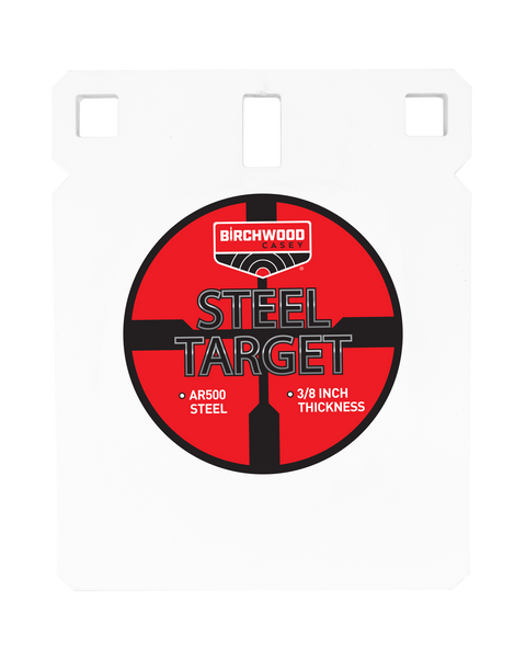 Birchwood Casey BC-SQR6-38 Centerfire Target 3/8" AR500 Steel 6" Square Gong