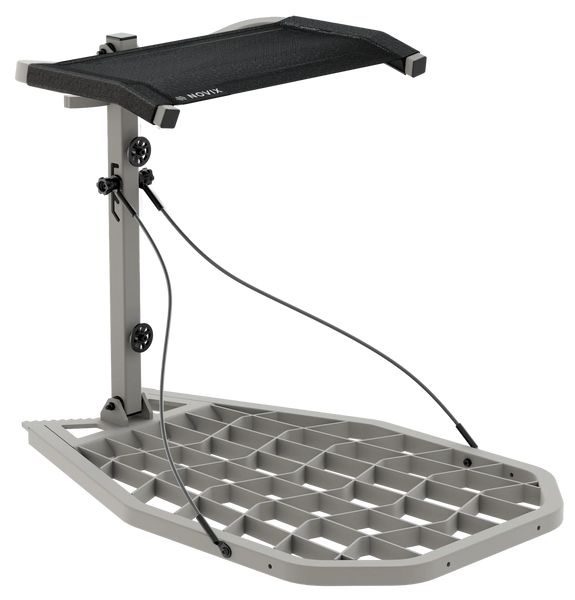 NOVIX NX-RHO Raider Hang On Treestand Classic Aluminum