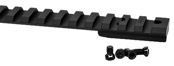 Warne V46420MOA Vapor Picatinny Rail Black Anodized Aluminum Fits Savage 110 Short Action, 20 MOA