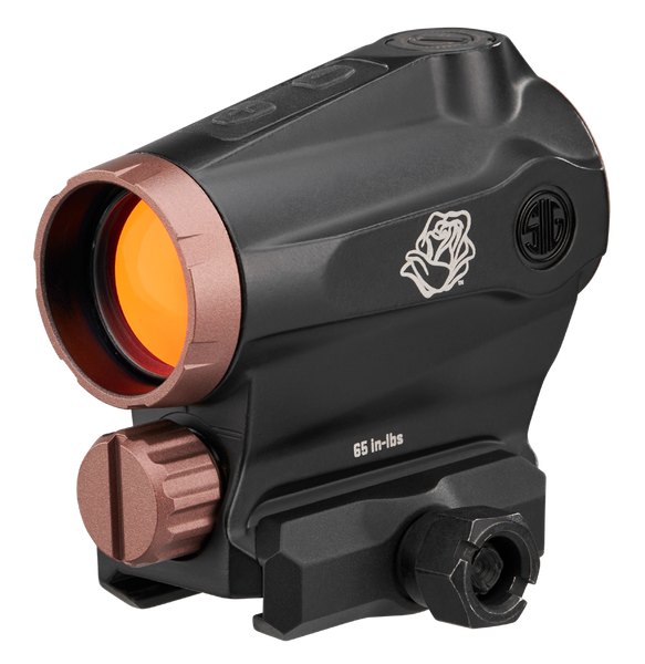 Sig Red Dot Romeo5x Genii Rose - Compact 2MOA/65MOA Circle Dot