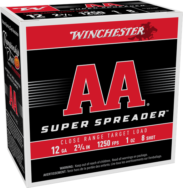WIN AASL128  12G 2-3/4" #8 AA SPREADER 1     25/10