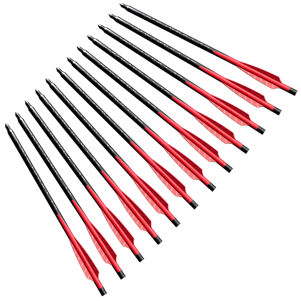 Barnett Outdoors BAR50038 3 Fletch Hyperbolt 7" 12 Pack