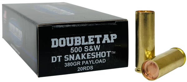 Doubletap 500 S&w Snake Shot - 20rd 25bx/cs