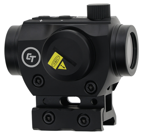Crimson Trace 1244743 CTS-25  Black 4 MOA Red Dot Reticle, Includes Riser