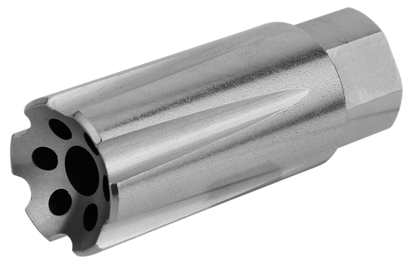 TacFire  Linear Compensator  Stainless Steel with 5/8"-24 tpi Threads 2.26" OAL .875" Diameter for 308 Win