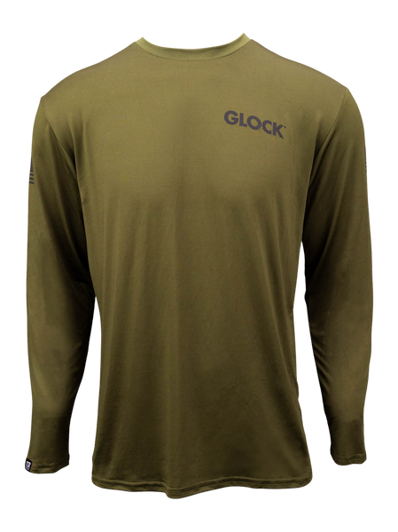 Glock Performance Long Sleeve - Shirt XL Military Green