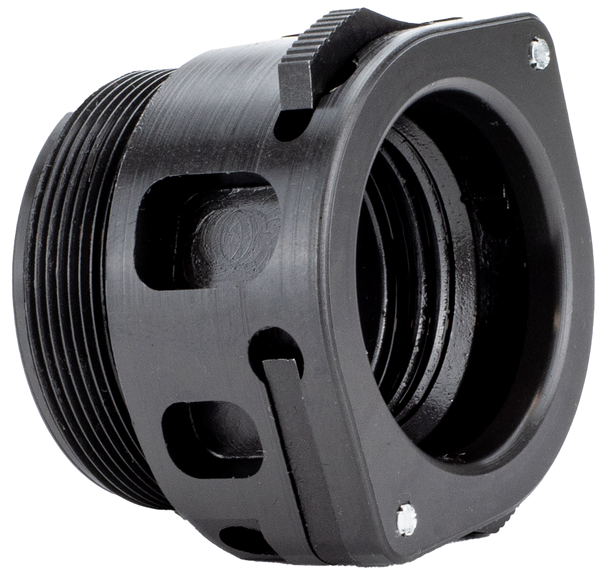 Kgm Suppressors A-QDA-DL  QD Adapter Fits 1.375"x24 Steel Nitride Black