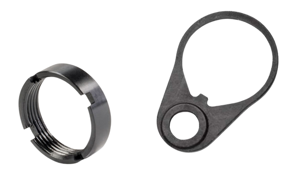 Wla AR15 End Plate Kit Quick - Detach Steel And Castle Nut