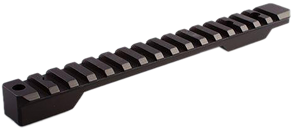 Talley PS0258160   Black Anodized Aluminum Picatinny Rail Mount Short Action
