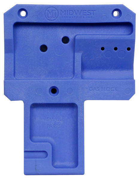 Midwest Industries MILRB Lower Receiver Block  Blu Polymer for Mil-Spec AR-15 Lower