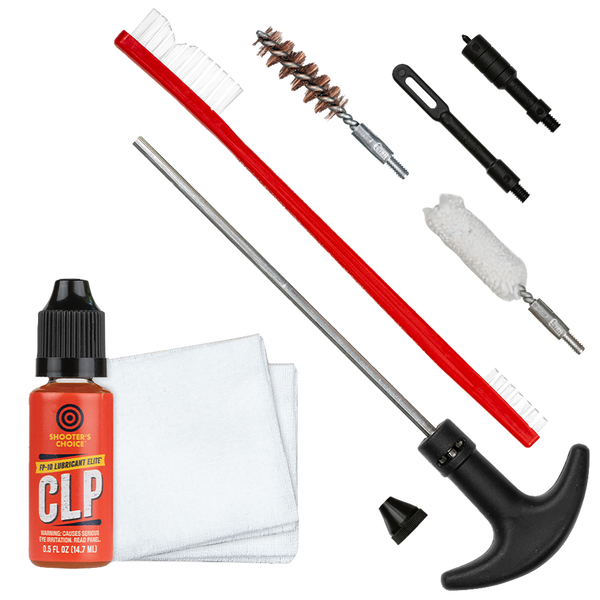 Shooters Choice SHFSRK9mm Gun Rod Cleaning Kit 9mm Pistol