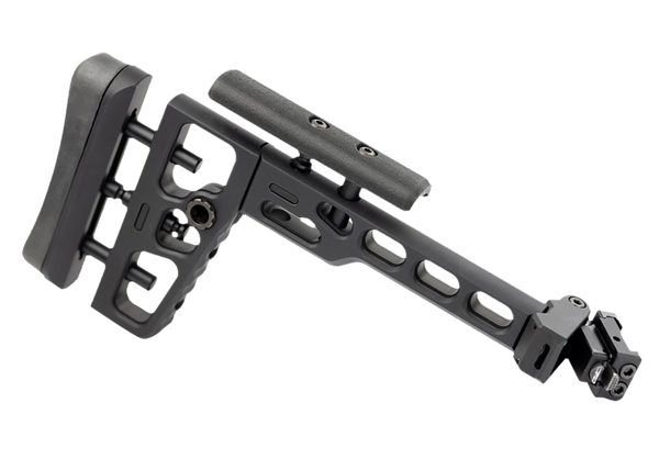 Samson 040614101 S.A.S  Black Anodized Folding Picatinny Adapter
