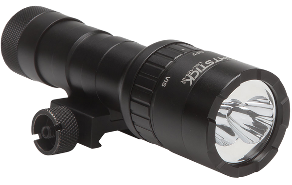 Nightstick LGL180IR Dual-Beam Long Gun Light Kit with IR Illuminator  Black Anodized Hardcoat 1100 Lumens White LED 940 nM Infrared