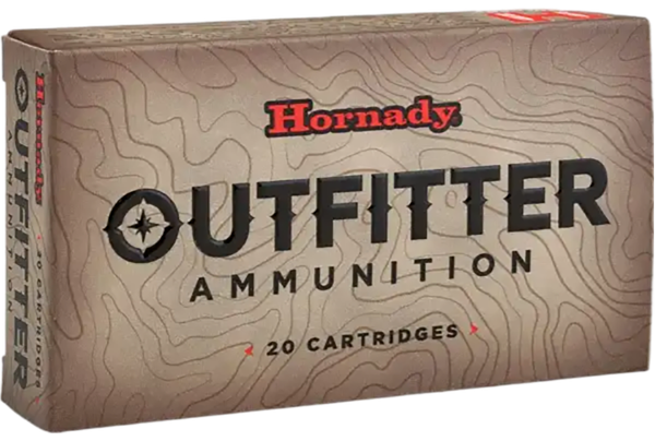Hornady 823314 Outfitter  375H&HMag 250gr Copper Alloy eXpanding 20 Per Box/6 Case
