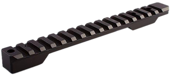 Talley PL0258160   Black Anodized Aluminum Picatinny Rail Mount Long Action