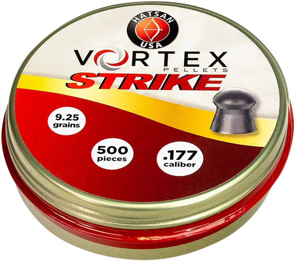 Hatsan Vortex Strike Pellets - 177 9.25gr 500 Per Tin