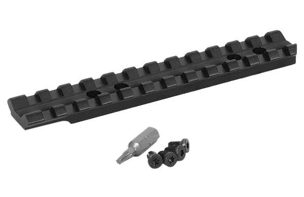 Henry HEGW14PR Picatinny Rail  Matte Black Aluminum 5.09" Long Fits Henry H014 Long Ranger