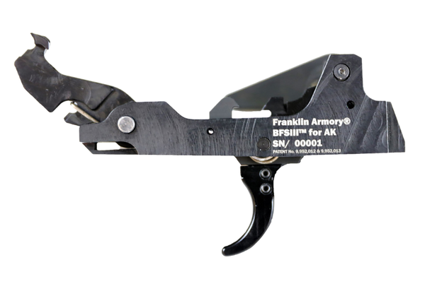 Franklin Armory AK9 C1 Binary - Trigger For AK 9mm Curved
