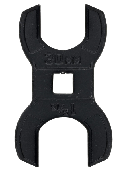 Wheeler 1199466 Barrel Nut Crowfoot Wrench Black Steel