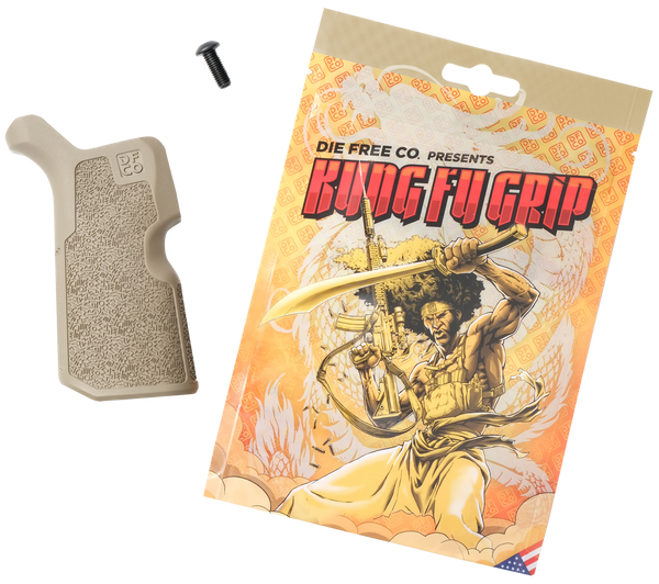 Die Free Co Kung Fu Grip FDE - 12 Degree Grip Angle