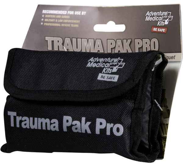 Adventure Medical Kits 20640293 Trauma Pak Pro  Stop Bleeding Black