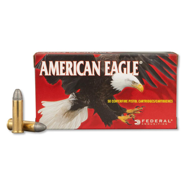 .38 Special 158 grain Lead Round Nose, has 50 rounds per box, manufactured by Federal