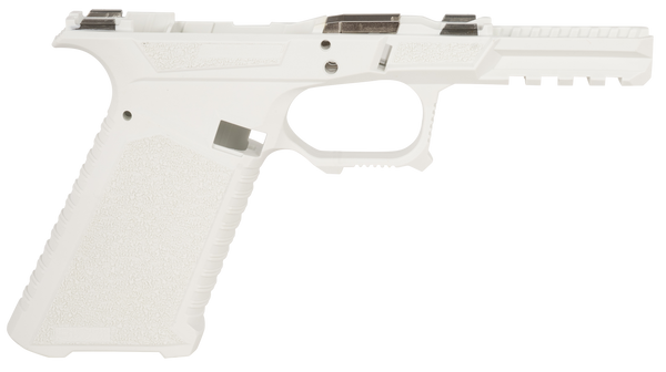 Sct Manufacturing 0225010100IF  Full Frame White 9mm Luger Polymer Frame
