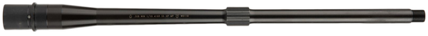 Ballistic Advantage BABL308021PQ Premium Series  308 Win 18" Threaded Hanson Profile, Midlength with Low Pro Gas Block, Black QPQ 4150 Chrome Moly Vanadium Steel, Fits AR-10
