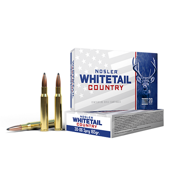 Nosler Whitetail 30-06 Sprg - 165gr Sp 20rd 10bx/cs