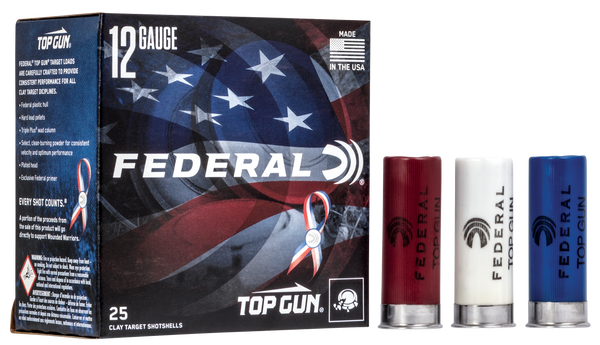 Federal TGL12US8USA   12Gauge 2.75" 1 1/8oz 8Shot 25/Box