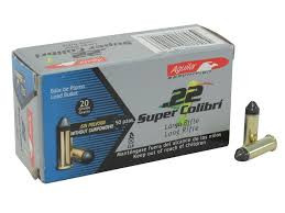 Aguila super colibri .22 lr ammo is manufactured to be quieter with higher velocity,