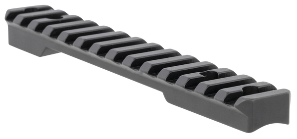 Talley PSM258763 Fierce Picatinny Rail  Black Anodized Short Action 20 MOA