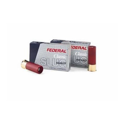 Federal Classic Rifled Slugs HP 16 Gauge 2 3/4" 4/5 oz  5 Round Box