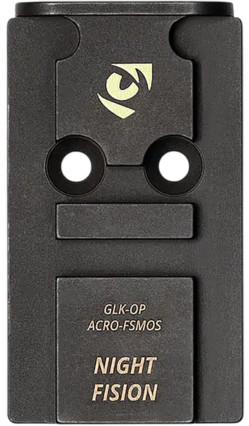 Night Fision Optic Plate Acro - To Glock Full Size Mos