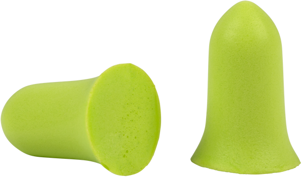 Allen 4131 Tapered Foam Ear Plugs 32 dB Lime Green 25 Pair