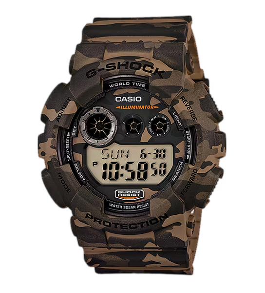 GSHOCK GD120CM5CR  WOODLAND CAMO DIGITAL      CAMO