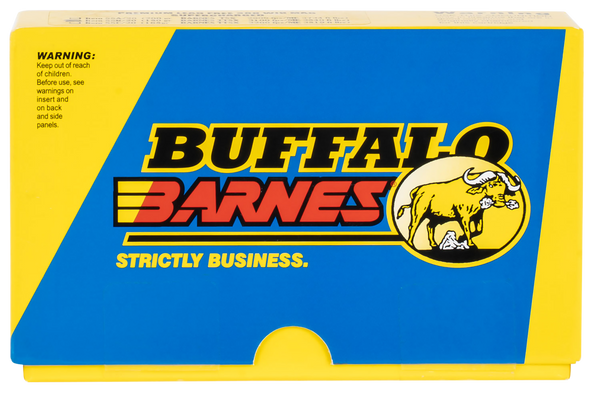 Buffalo Bore Ammunition 55B20 Buffalo-Barnes Strictly Business 300Win Mag 180gr Barnes Tipped TSX Lead Free 20 Per Box/12 Case