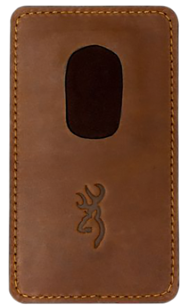 Browning 129088 Barrel Rest  XL Brown Leather